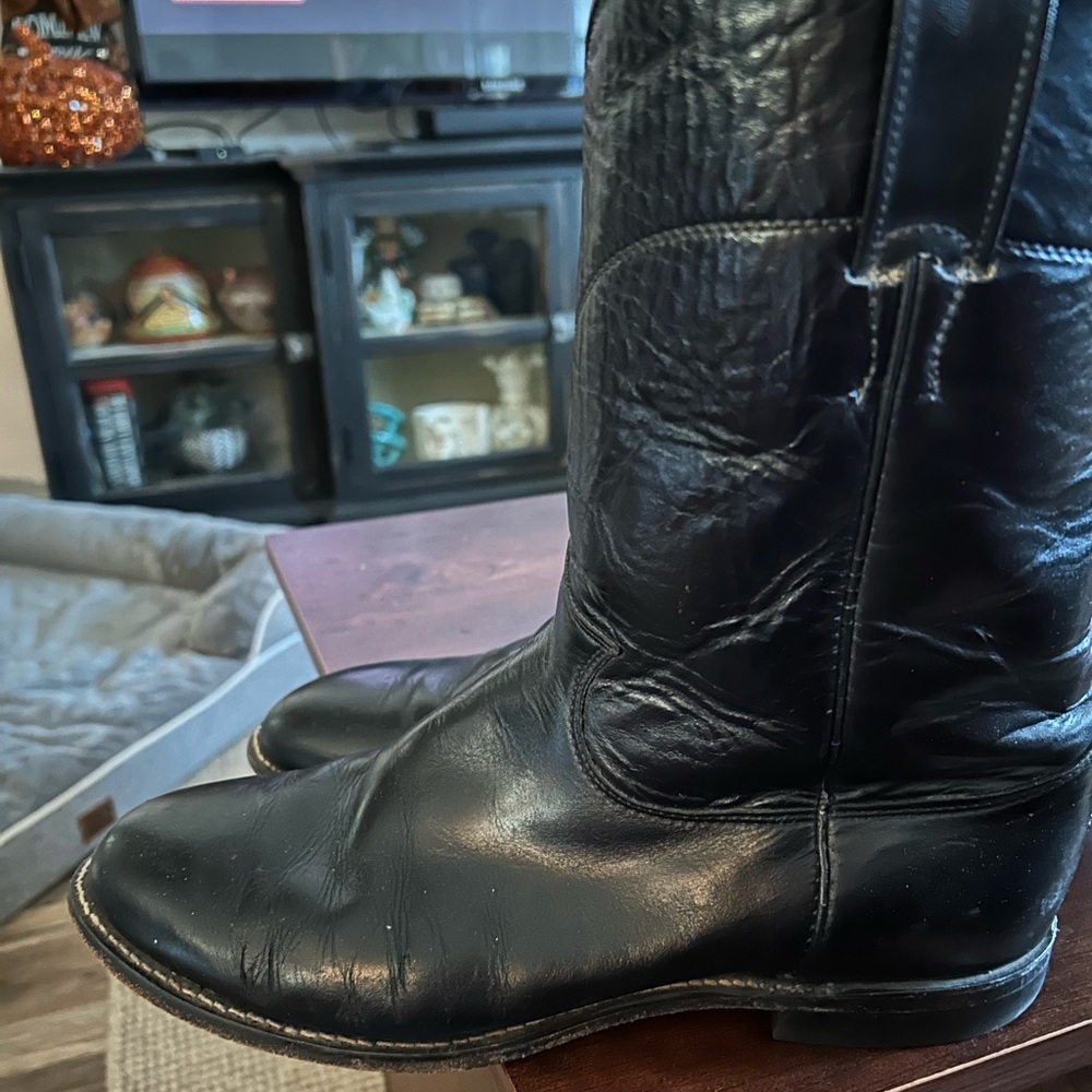 Justin Boots Tan Leather Interior - Picture 2 of 7